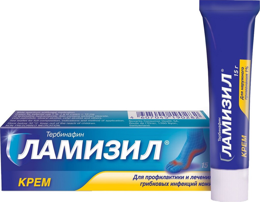 Ламизил 1%-15гр крем GlaxoSmithKline