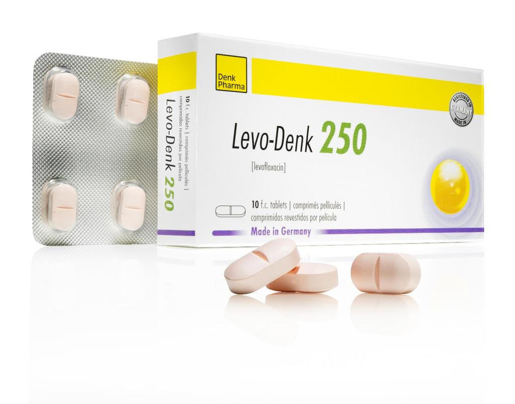 Лево-денк 250мг №10 шахмал Denk Pharma