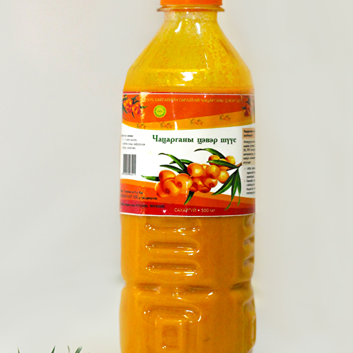 Чацарганы цэвэр жүүс 500мл Увс