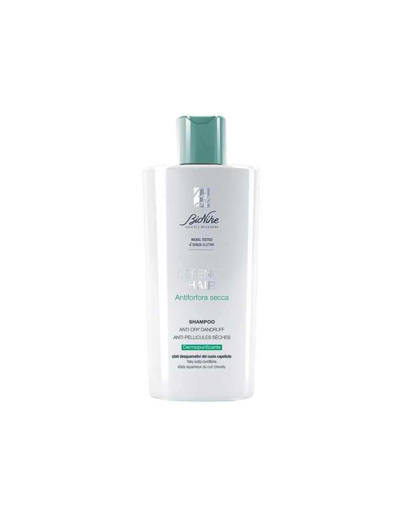 BioNike Defence Hair anti-dry dandruff shampoo bottle 200ml