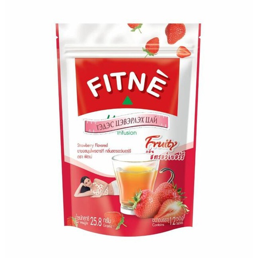 [500090] Fitne Herbal infusion tea strawberry flavored №12 Цахиур төмөр - Цахиур төмөр ХХК