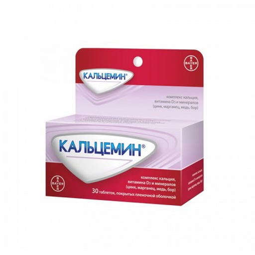 [200192] Кальцемин №30 бүрхүүлтэй шахмал Bayer Consumer - Bayer consumer care (DEU)-RUB