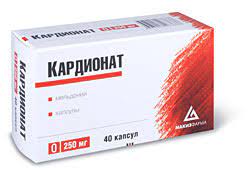 [100682] Кардионат 250мг №40 капсул Nizhpharm - Nizhpharm