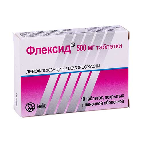 [101726] Флексид 500мг №10 бүрхүүлтэй шахмал Sandoz - Sandoz Pharmaceuticals d.d (SVN)