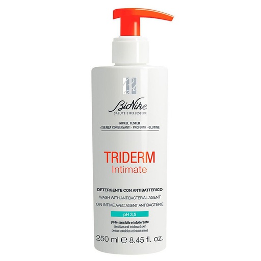 [502189] BioNike Triderm intimate antibacterial wash bottle 250ml Exclusive - ICIM International S.r.l. (IT)