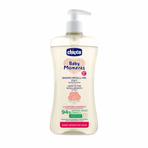 [700477] Chicco Headtotoe micellar bath 500мл /Sensitive/ Exclusive - ARTSANA S.p.A (IT)