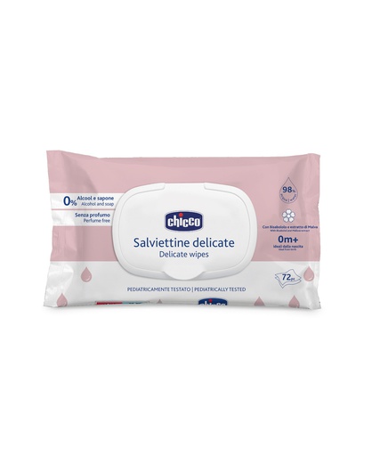 [700585] Chicco New Нойтон сальфетка №72 давхар тагтай Delicate Exclusive - ARTSANA S.p.A (IT)